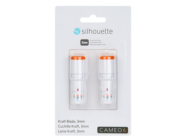 Silhouette KRAFT Blade Plotter-Messer 3mm (2 Stück) für Cameo 4