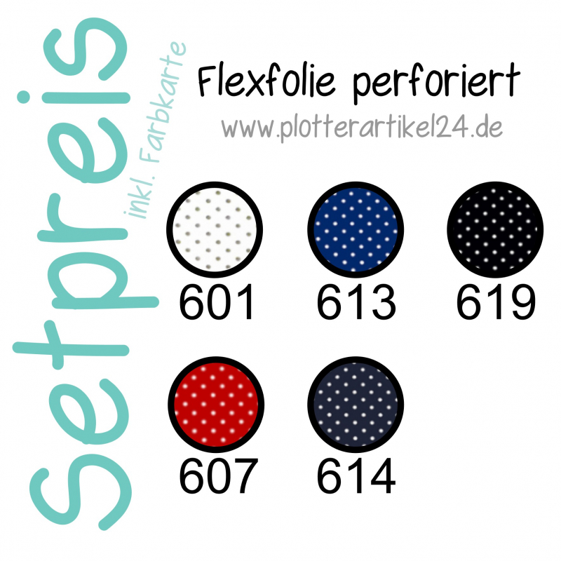 Flexfolie perforiert Set