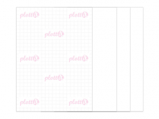 plottiX - Sublimationspapier - DIN A4 - 100 Blatt