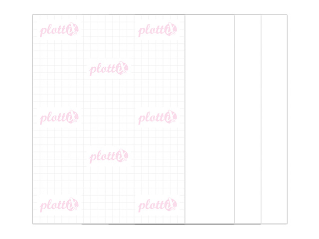 plottiX - Sublimationspapier - DIN A4 - 100 Blatt