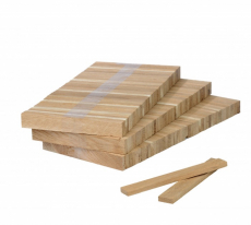 Holzklötzchen Eiche 16x2,2x0,8cm 13 Stück