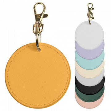 Anhänger aus Kunstleder Boutique Circular Key Clip