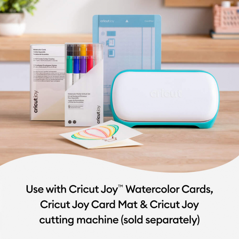 Cricut Joy™ Set mit Aquarellstiften & -pinsel (9 Stk.)