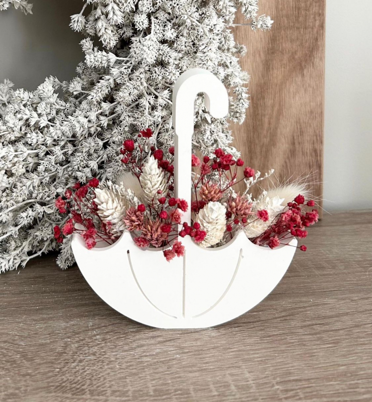 Regenschirm mit Dekofach