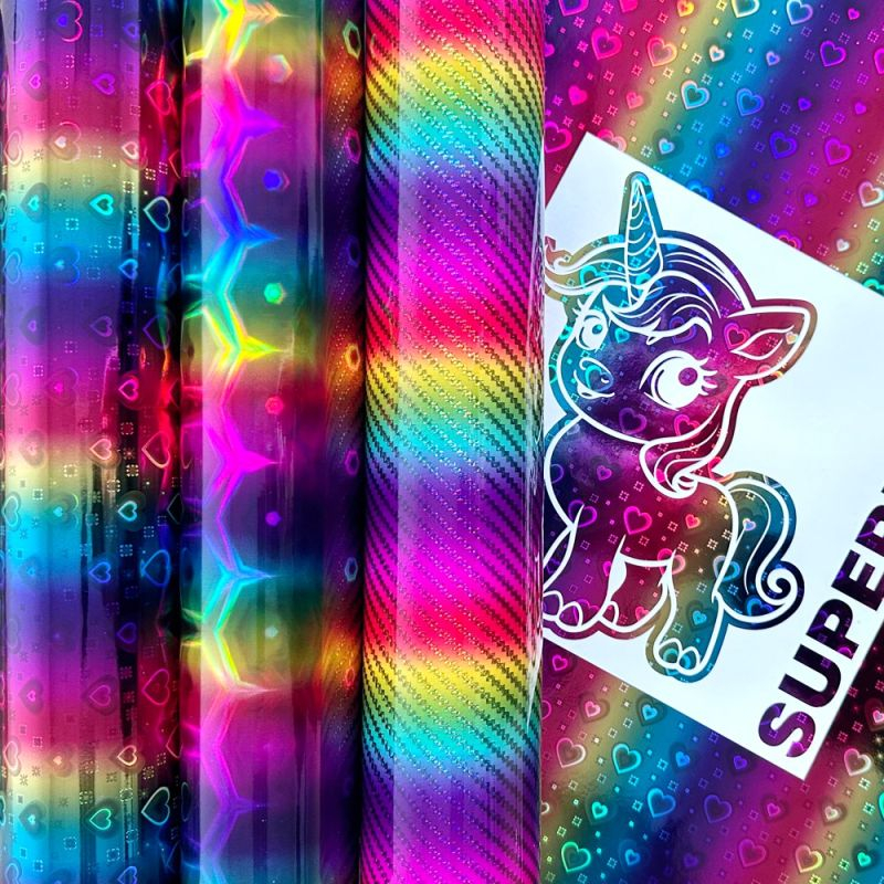 Vinylfolie rainbow 21x30,5cm