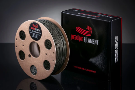 Glitzer PLA Schwarz (Goldglitzer)