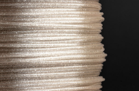 Glitzer PLA Transparent (Goldglitzer)