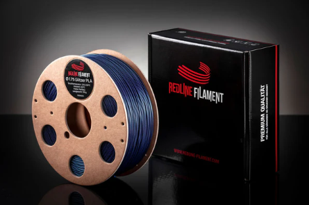 Glitzer PLA Perlblau
