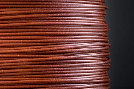 Glitzer PLA Rehbraun