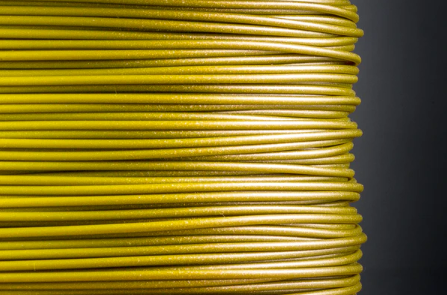 Glitzer PLA Olivgelb