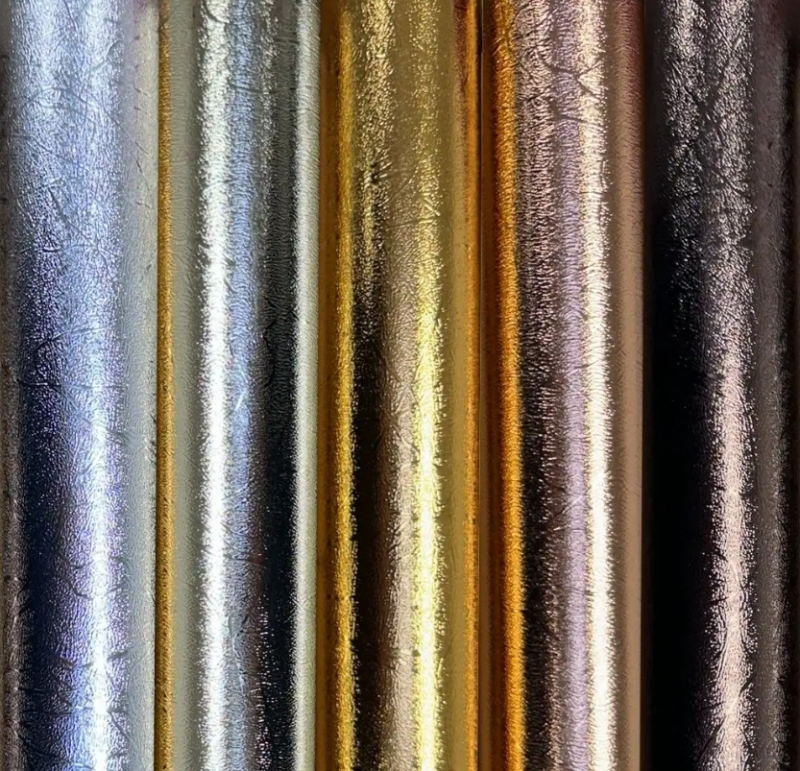 Vinylfolie textured metallic