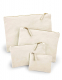 Canvas Accessory Pouch Baumwolltasche mit Reißverschluss