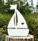 Segelboot mit Herz 13 cm