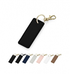 Anhänger aus Kunstleder - Rechteckig - 9 x 3,5 cm