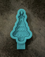 Weihnachtsbaum als Anhänger 8,5 cm